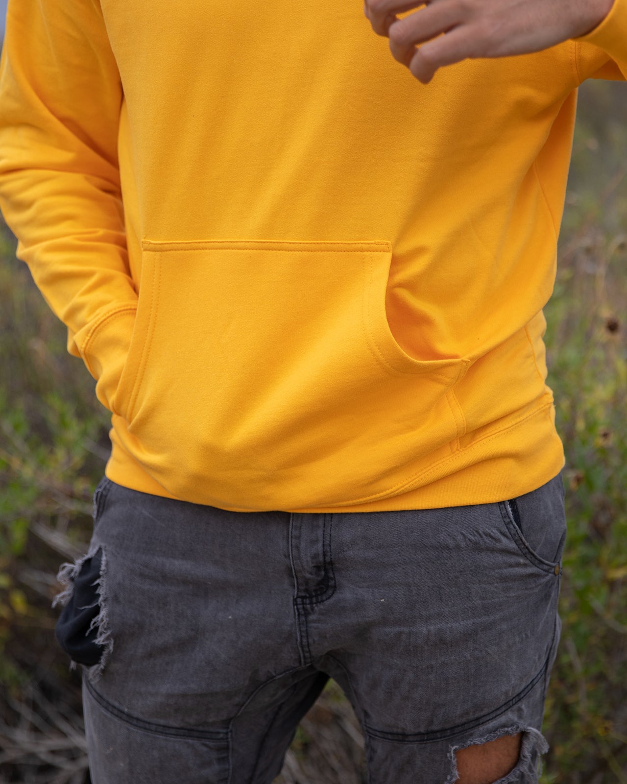 Midweight Hooded Pullover Sweatshirt